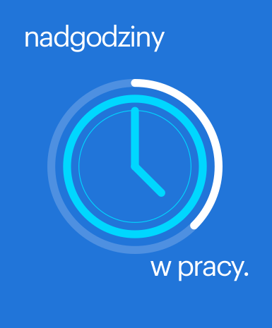 nadgodziny w pracy