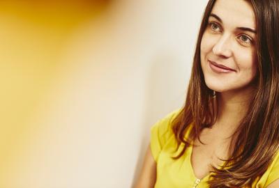 Woman in an office