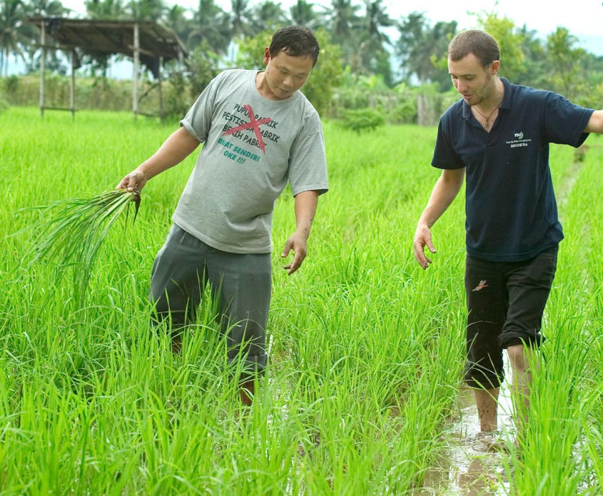 VSO volunteer, Indonesia - photo by Patrick Guitjens_5