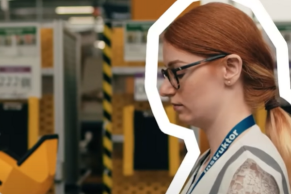 Osoba nieslyszaca praca w magazynie