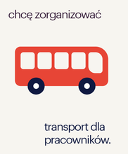 chcę zorganizować transport dla pracowników